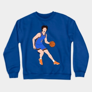 JG dribbling the ball Crewneck Sweatshirt